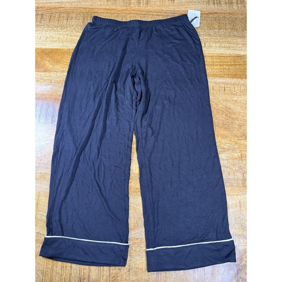 Nordstrom Other - Nordstrom Rack Lounge Pants XS Black Wide Leg Pajama Stretch Casual NWT
